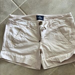 American Eagle Outfitters Tan Cargo Shorts Relaxed Fit